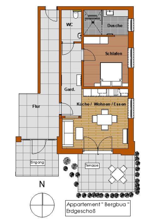 Alpenappartement Kleiner Таннгайм Номер фото